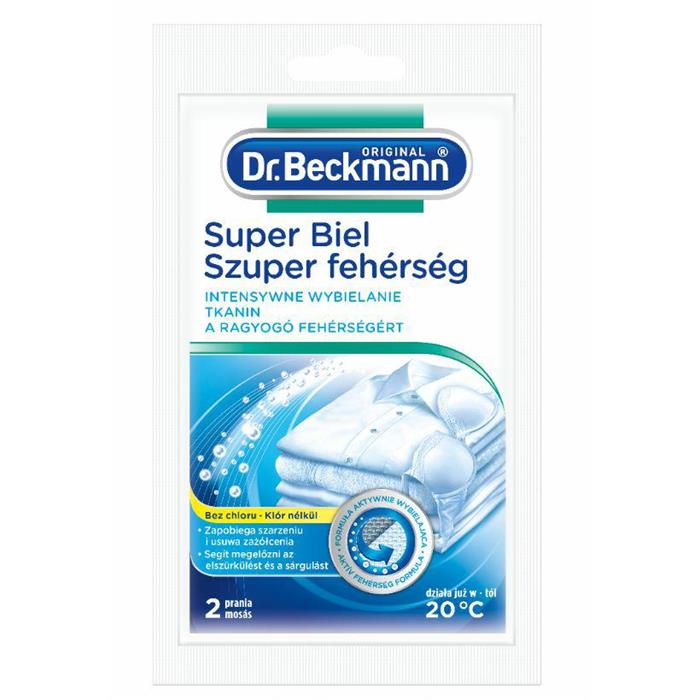 sók - Dr. Beckmann mosó só Super Biel 80g - 