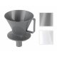 Tea- és kávéfőzők - Műanyag kávéfőző 13,5 cm h - 