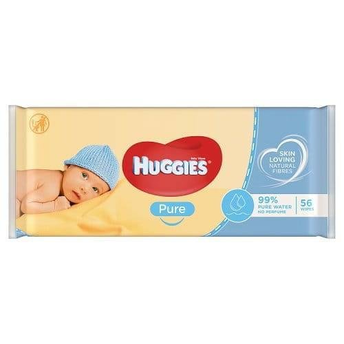 Nedves törlőkendők Huggies tiszta 56 db