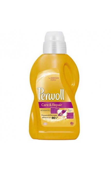 Gélek, folyadékok mosáshoz és öblítéshez - Perwoll Care javító mosófolyadék 900ml - 