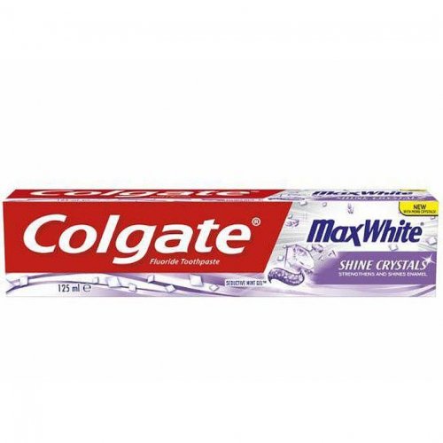 Colgate fogkrém Max White Shine kristályok 125ml