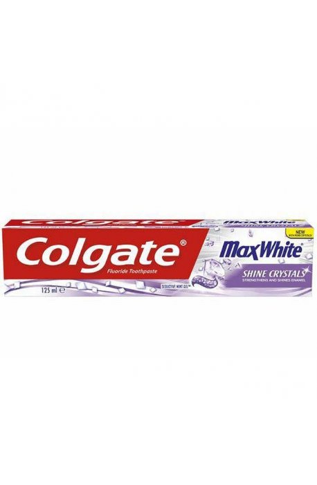 fogkrém - Colgate fogkrém Max White Shine kristályok 125ml - 