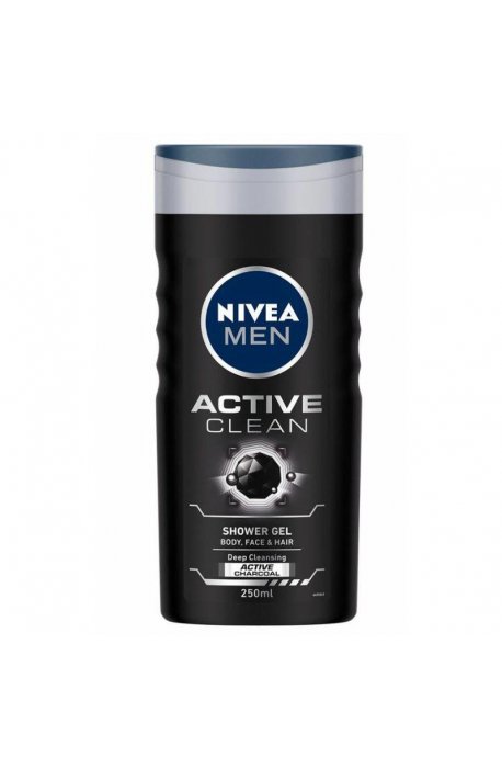 Zuhany zselék - Nivea Men tusfürdő gél 250ml Active Clean - 