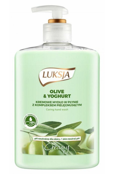 szappan - Luksja folyékony szappan 500ml olíva és joghurt - 
