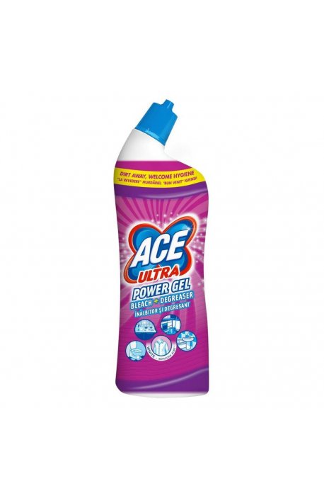 WC- vagy fürdőszobakrémek, illatkosarak - Ace Ultra WC-gél 750ml friss Pink Procter Gamble - 