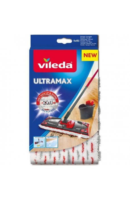 Újra feltölti a mopokat - Vileda Ultramax Wkład Na Mokro 155747  - 