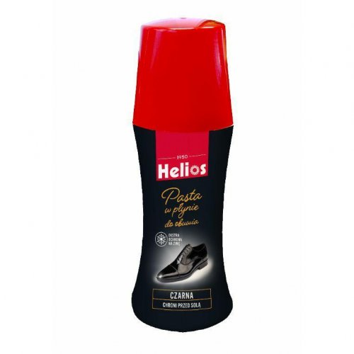 Folyékony cipőfény 60ml Fekete Helios Politan