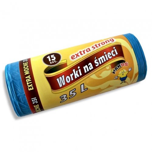 Pakuś Worki Extra Strong 35l A15 Kék 5468 P