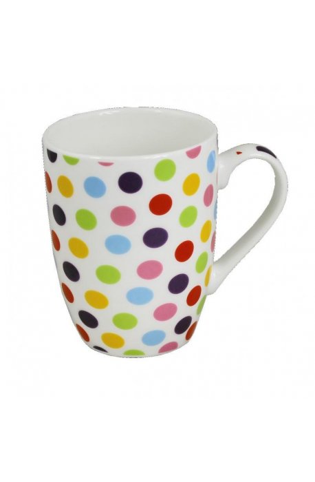 csészék - Porcelán bögre többszínű dekorációval 345ml 8920 CH - 