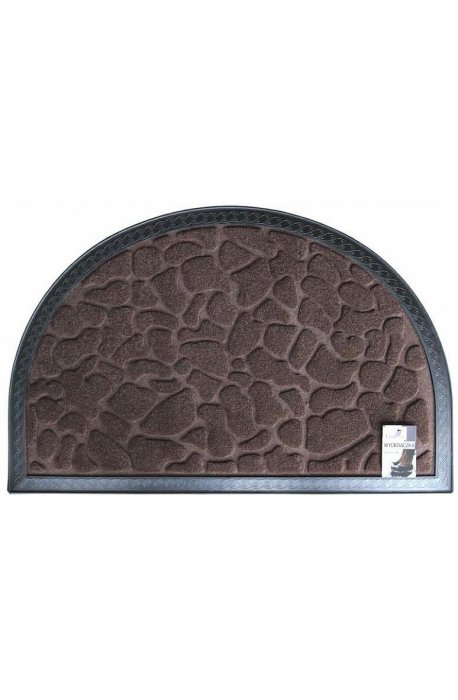 Doormats, szőnyegek - Fél kerek ajtótámasz 40x60cm 1495 Mix Colors CH - 