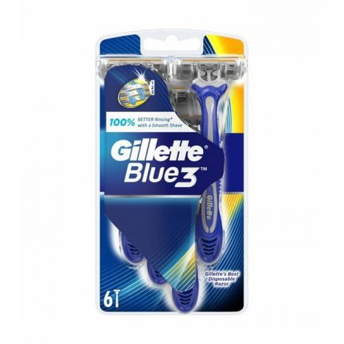 Borotva 6 db Gillette Blue3
