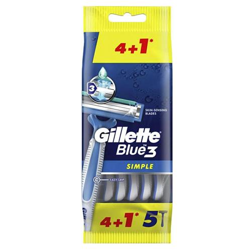 Gillette Blue3 Simple Borotvák 5db