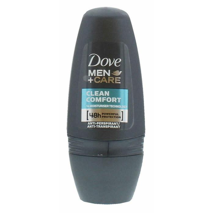 izzadásgátlók - Dove Clean Comfort Men Roll- on Antyprespirant W Kulce 50ml - 