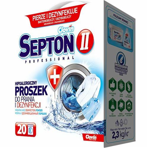 Mosópor Septon II 2,3 kg Clovin