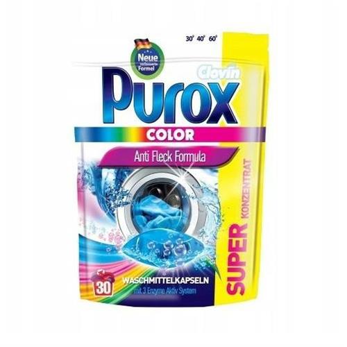 Purox mosókapszula színes 30db Clovin
