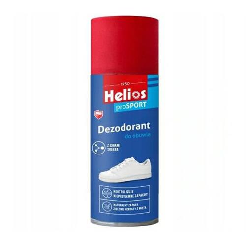 Helios lábbeli dezodor ezüstionokkal 150ml