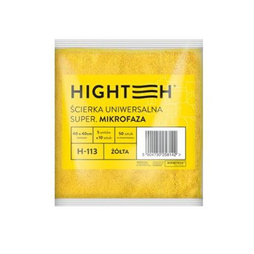 Highteh Ścierka Uniwersalna Mikrofaza MH-169 Żółta 30x30cm...