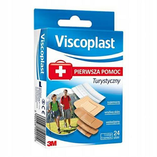 3M Viscoplast Plastry Turystyczne         24szt..                                                                               