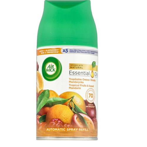 Air Wick frissítő utántöltő 250ml tiszta, energizáló narancssárga grapefruit